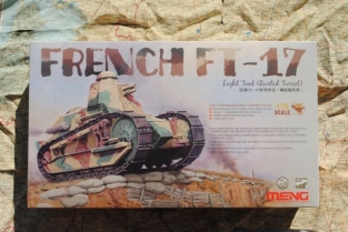 MENG TS-011 FRENCH FT-17 Light Tank 